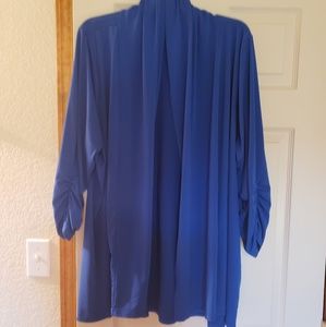 Lane Bryant blue cardigan